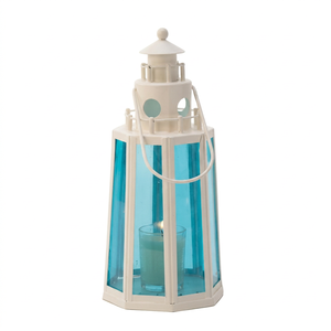 Farolillo Metálico Portátil con Asa, Iluminación Suave para Jardín, Patio, Bodas, Fiestas, Centro de Mesa, Decoración Navideña para el Hogar - Product Image 1