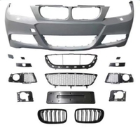 Kit de Carrocería de Alta Calidad con Parachoques Delantero y Trasero para BMW Serie 3 E90 318 328i 330i 335d 2005-2012, Actualización al Estilo MT M-Tech