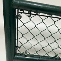 Kits de clôture en grillage cyclonique de haute qualité en gros, emballage PP, portails de treillis, poteaux de support pour clôture temporaire