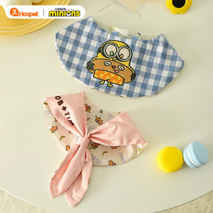 Hoopet Minions Écharpe-bavoir pour animaux de compagnie, motif dessin animé, douce, toutes saisons, accessoire pour chien - Product Image 4