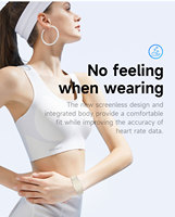 Bracelet intelligent sans écran G69 Android, fréquence cardiaque, appels, modes sportifs, suivi 24h/24, suivi du sommeil, ultra-léger, métal IP68, silicone