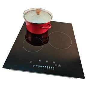 Fabricant chinois ODM/OEM, plaque de cuisson en verre vitrocéramique, 3 brûleurs, commande numérique, cuisinière électrique encastrée, plaque de cuisson en céramique, cuisinière infrarouge 5KW - Product Image 6