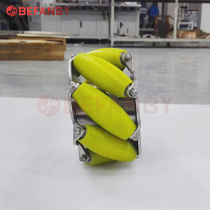 Rueda <span class=keywords><strong>Mecanum</strong></span> Industrial de 12 pulgadas con rodamiento de bolas Nueva condición para carretillas elevadoras de restaurantes y hoteles - Product Image 1