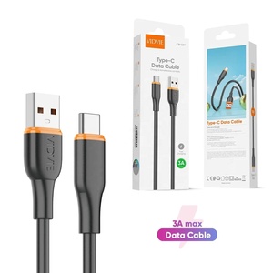 สายชาร์จเร็ว <span class=keywords><strong>VIDVIE</strong></span> 3A แบบ USB to Type C วัสดุ PVC สำหรับ Samsung Android สายชาร์จ USB-C - Product Image 2