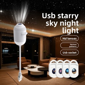 Lámpara <span class=keywords><strong>de</strong></span> Escritorio Mini Más Vendida, Lámpara <span class=keywords><strong>de</strong></span> Noche para Dormitorio, Luz Nocturna para Dormir, Protectora <span class=keywords><strong>de</strong></span> Ojos, Alimentada por USB, <span class=keywords><strong>Proyector</strong></span> <span class=keywords><strong>de</strong></span> Cielo Estrellado 3D - Product Image 2