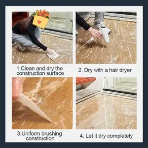 High Quality 250ml Transparent Waterproof Coating Glue For Floor Drain Window Sill Water Sink Ceramic Tile Bathroom Kitchen