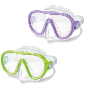 Ensemble de masques de plongée pour enfants, double lentille, sangle réglable, unisexe, couleurs assorties - Product Image 1