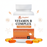 Pasokan Langsung Pabrik Tablet Vitamin B Vitamin Esensial yang Larut dalam Air Vitamin B Kompleks dalam Kemasan Besar
