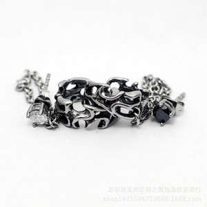 Pendientes de moda yunnique, clip para la oreja con diseño geométrico de acero inoxidable para mujeres y hombres, joyería de estilo Punk - Product Image 5