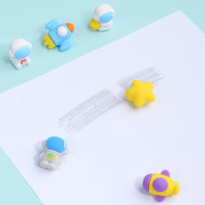 Partager boîte étoile vaisseau spatial astronaute mignon gomme dans un seau pour enfants école papeterie fournitures de bureau Mini gomme - Product Image 4