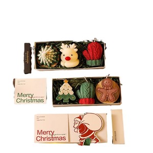 Coffret Cadeau de Noël de Bougies Parfumées Artisanales Nouveauté – Bougies Aromatiques Mignonnes en Cire de Soja Sans Fumée pour Décoration Maison et Fêtes - Product Image 6