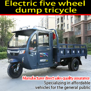 Motocicleta de Carga de Tres Ruedas de Servicio Pesado con Carrocería Cerrada, Modelo King, Motor de 4 Tiempos, Certificación EEC, 50-70 km/h - Product Image 3