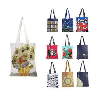 Bolsas de Tela Personalizadas con Logotipo Directo de Fábrica, Bolsas de Compras Reutilizables de Algodón, Bolsas de Regalo Promocionales OEM ODM para Pedidos al por Mayor - Product Image 2