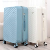 Ensemble de sacs à bagages en plastique ABS PC avec valise 26 pouces bagage à personnaliser pour fille ensemble de valises de luxe