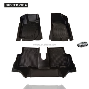 Tapis de sol TPE antidérapant, accessoires intérieurs, ensemble complet 3 pièces, tapis de sol pour <span class=keywords><strong>DUSTER</strong></span> <span class=keywords><strong>2014</strong></span> - Product Image 1