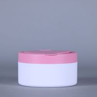 140g Wadah Bedak Tabur Flip Top, Kotak Bedak Prickly Heat, Botol Plastik Bedak Tabur, Kemasan Kosmetik