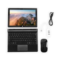 Lot d'usine en stock, tablette PC 2 en 1, ordinateur portable de qualité Win 10, grand stockage, 128 Go de RAM, 8 Go, 10,1 pouces, ordinateurs portables de jeu Win 10