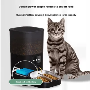 Comedero Automático <span class=keywords><strong>para</strong></span> Mascotas, 4.5L de Gran Capacidad, Inteligente, con Voz, WIFI, Modelo Desmontable <span class=keywords><strong>para</strong></span> <span class=keywords><strong>Perros</strong></span> y Gatos - Product Image 5