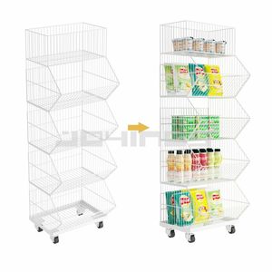<strong>High</strong> <strong>Quality</strong> Black Metal <strong>Wire</strong> <strong>Display</strong> Stand Independent Grid Panel Merchandise <strong>Rack</strong> for Supermarket Store Use - Product Image 4