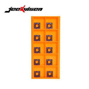 Jeekvisen SCMT09T304-MA <b>Tungsten</b> Carbide Inserts 20g P20 H13 Wear Resistance Blades PVD Wholesale CNC Machine Tool Turning - Product Image 5