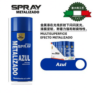 Revestimiento Epóxico Metálico Azul para Pisos en Aerosol, 200 ml, Producto Premium para Interiores - Product Image 1
