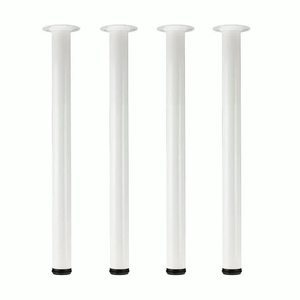 Pied de meuble rond en acier laminé à froid, robuste, minimaliste, pour table d'intérieur - Product Image 3