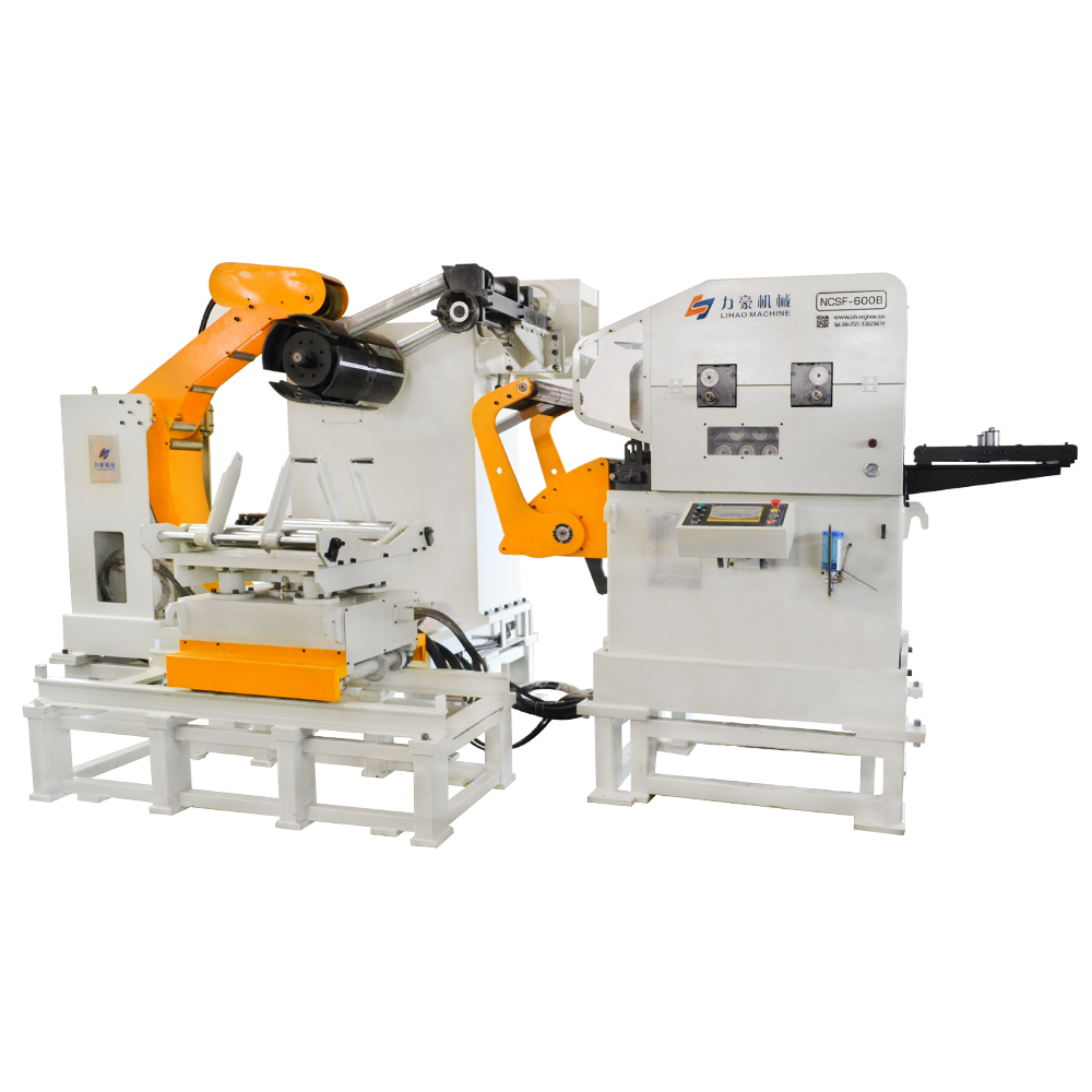 Нопппу серии катушки нержавеющей стали разматыватель выпрямитель и Servo c металлическими прокладка фидера для автоматической штамповочный пресс машина