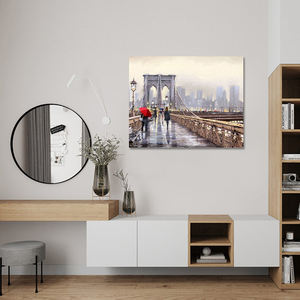 Adulte Débutants Art Mural DIY <span class=keywords><strong>Peinture</strong></span> par Numéros Paysage Style <span class=keywords><strong>Peinture</strong></span> à l'<span class=keywords><strong>Huile</strong></span> <span class=keywords><strong>Kit</strong></span> sur Tissu Toile Imprimé par Numéro - Product Image 2