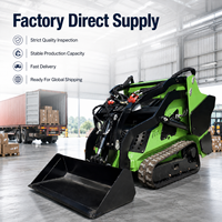Chargeuse compacte certifiée CE EPA EuroV ISO LOGWAY, hydraulique puissante, faible consommation de carburant, pour usage agricole.