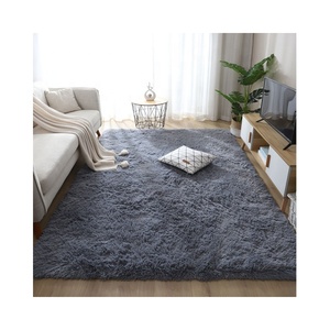 Hiện Đại Thân Thiện Với Môi Tùy Chỉnh <span class=keywords><strong>Polyester</strong></span> Sang Trọng Đống Thảm Lông Thú Cưng Có Thể Giặt Fluffy Faux Lông Cho Nhà Máy Làm Khu Vực Thảm Bộ - Product Image 3