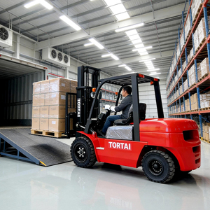 מלגזה דיזל הידראולית חדשה לגמרי עם משקל נגד של <span class=keywords><strong>4</strong></span> טון, חלקים הניתנים להתאמה אישית, לציוד טיפול בחומרים, סיטונאי - Product Image 4