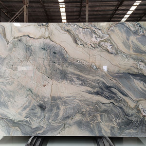 Losas de cuarzo azul, piedra natural de Brasil, explosión pulida, cuarzo azul <span class=keywords><strong>con</strong></span> libro - Product Image 3