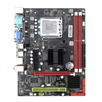 Высококачественная игровая материнская плата G31 LGA775 LGA771 с двумя каналами DDR2 ram, интегрированный графический Настольный компьютер