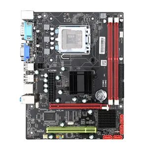 Top Kualitas Game G31 LGA775 LGA771 Papan Utama dengan Dual TV DDR2 Ram Grafis Terintegrasi Desktop