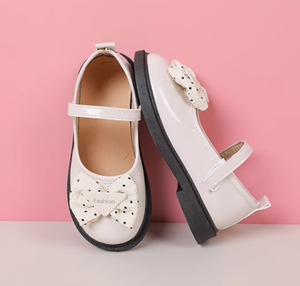 Zapatos Mary Jane para Niña, Diseño Nuevo, Precio de Fábrica, Zapatos Escolares Planos para Niña, Antideslizantes, Zapatos Blancos de Vestir para Niña - Product Image 6
