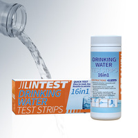 Bandelettes de test d'eau tout en un pour l'eau potable à domicile, les puits et 16 tests uniques pour les métaux lourds