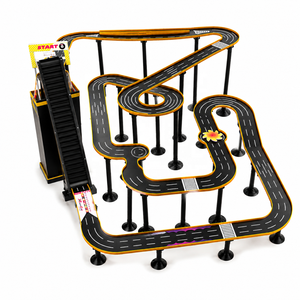 Kit de Pista de Carreras de Canicas de Alta Velocidad con Simulación de Coche, Billar, Pinball, Montaña Rusa, Batalla de Rally y Laberinto - Product Image 6