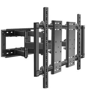 HILLPORT ağır TV duvar montaj 65 ~ 120 inç eğim döner TV montaj braketi VESA 900*600mm