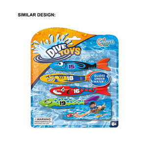 Juguete DE BUCEO DE VERANO piscina subacuática buceo lanzando torpedo bandidos juguetes se desliza bajo <span class=keywords><strong>el</strong></span> agua <span class=keywords><strong>juego</strong></span> de buceo para niños entrenamiento - Product Image 6