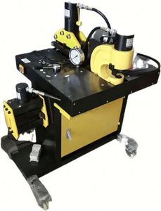 Máquina Multifunción 3 en 1 para Barras de Cobre, Equipo de Perforación, Doblado y Corte con Motor de 220V - Product Image 2