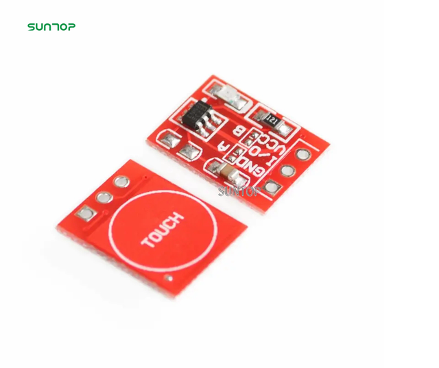 SUNTOP TTP223 Touch Button Module Capacitive Self Lock Touch Switch Sensor Module