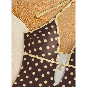 Costume da bagno intero sexy a pois con scollo all'americana, nuovo modello 2026, scollo a V profondo, taglio alto, per l'estate, la spiaggia, il spa e le feste - Product Image 5