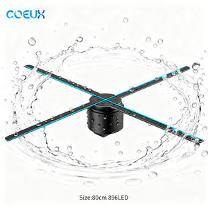 Signe Holographique 3D Étanche Led Hologramme 3D Cloud Wifi App Control Portable Outdoor Hologram Projector Holograma 3D Fan - Product Image 3