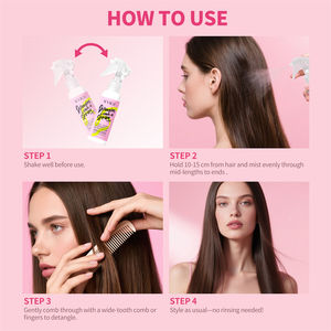 Spray Reparador de Cabello en Oferta, Spray Acondicionador Profesional Personalizado para Salón, Tratamiento Reparador con Protección Térmica para el Cabello - Product Image 6