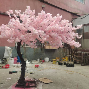 高品質の人工ピンク桜の木 結婚式の桜の木 室内屋外ホームパーティーの装飾用 - Product Image 2