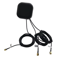 Antenne externe 3-en-1 pour SMA GPS WiFi 4G GSM, combo pour amplificateur de signal et traceurs GPS, antennes de communication