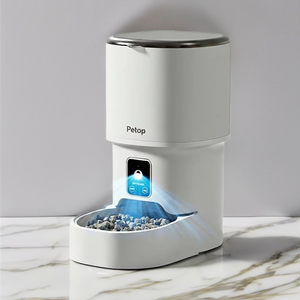 Petop Akıllı WiFi Modern Şık Otomatik Mama Kabı 4L Mama Dağıtıcısı Kediler Köpekler APP Kontrolü Kamera Planlı Besleme - Product Image 3