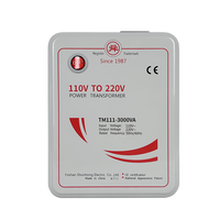 Transformateur de puissance monophasé haute performance Shunhong 3000W 110V 220V Toroidal 3000VA CE ROHS FCC