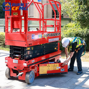 Mini <span class=keywords><strong>elevador</strong></span> de tijera de elevación Aérea Móvil <span class=keywords><strong>andamio</strong></span> hidráulico manlift plataforma de trabajo portátil para la venta - Product Image 3