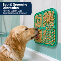 Tapis à lécher 2027 pour chiens et chats avec ventouses puissantes, tapis à lécher pour chats au beurre de cacahuète pour soulager l'anxiété, jouets attirant l'attention